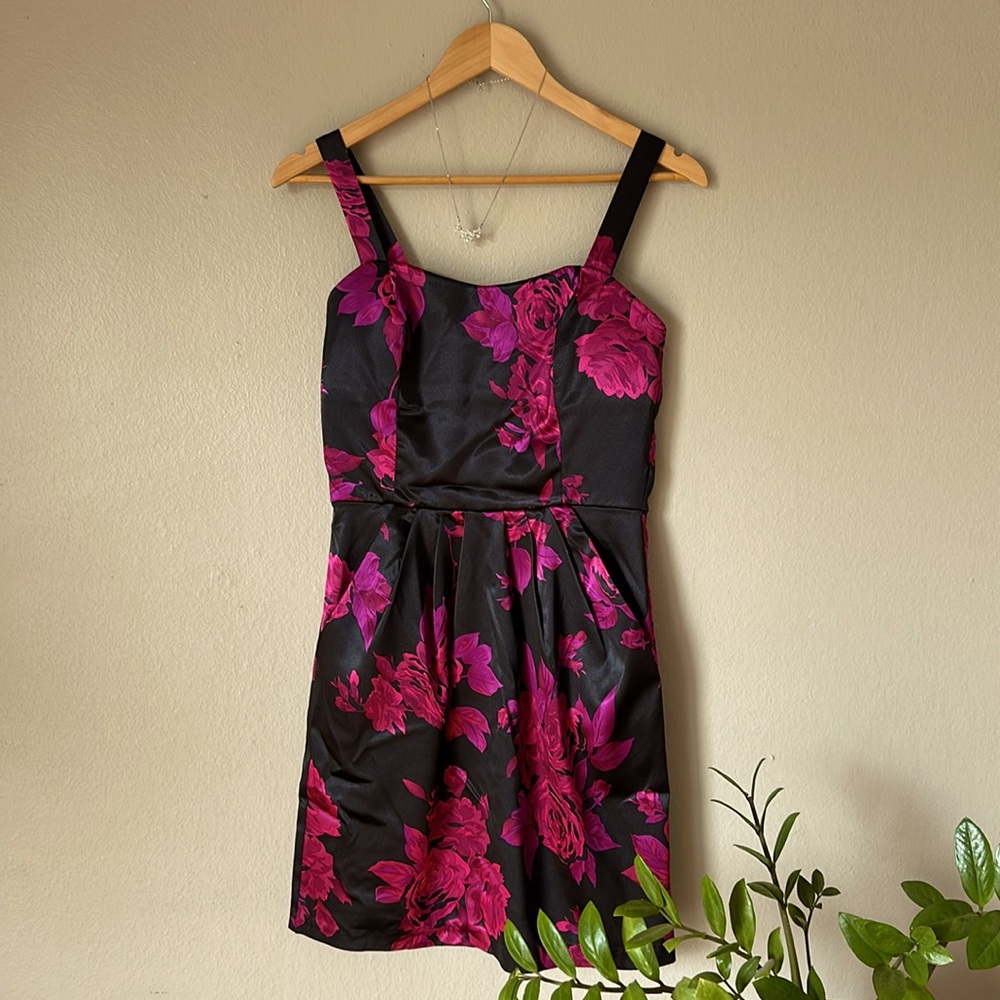 Ruby Rox Polyester Floral Cocktail Dress